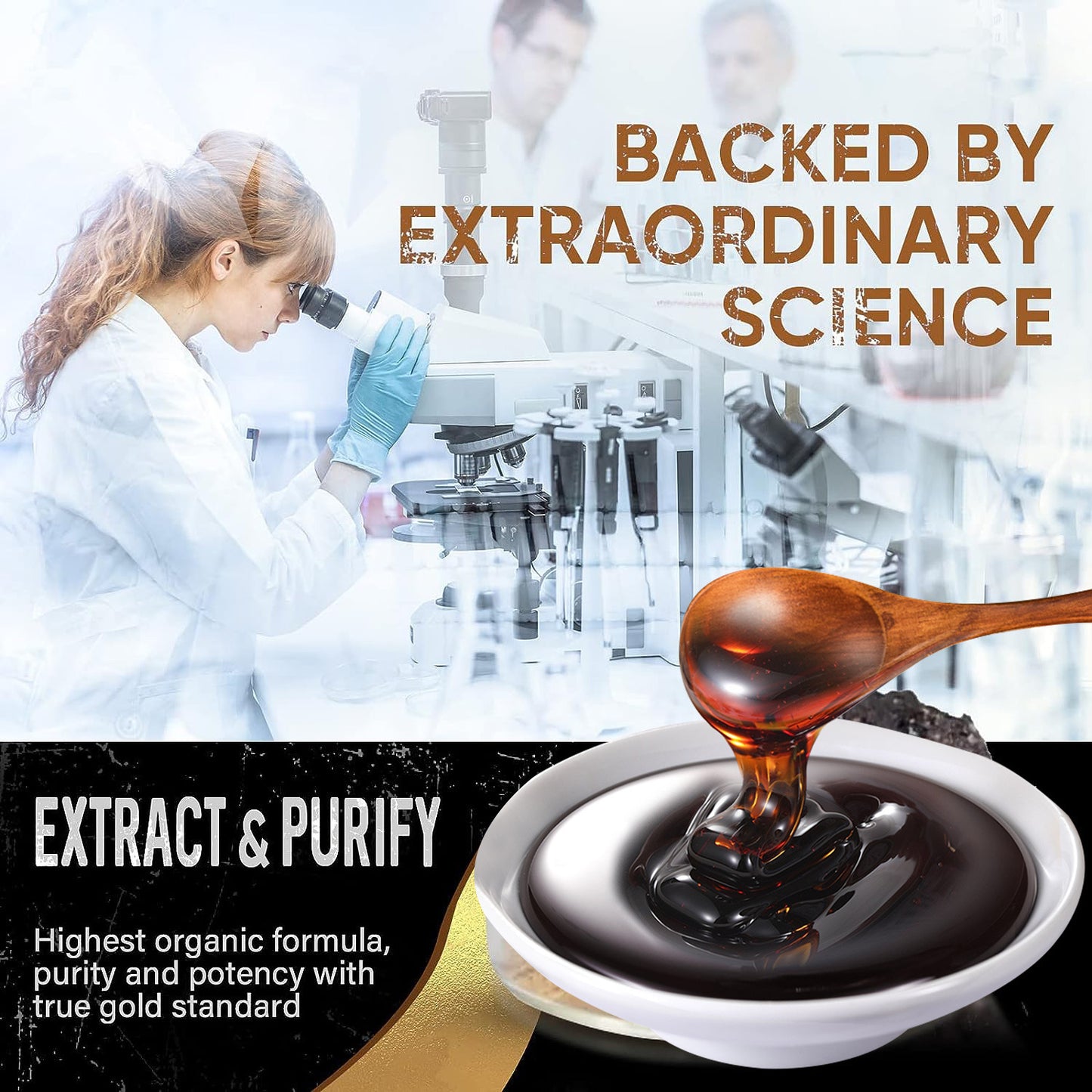 100% Pure Natural Shilajit Extract Liquid Himalayan Shilajit Resin