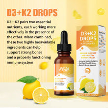 Vitamin d3+k2 drops 60ml