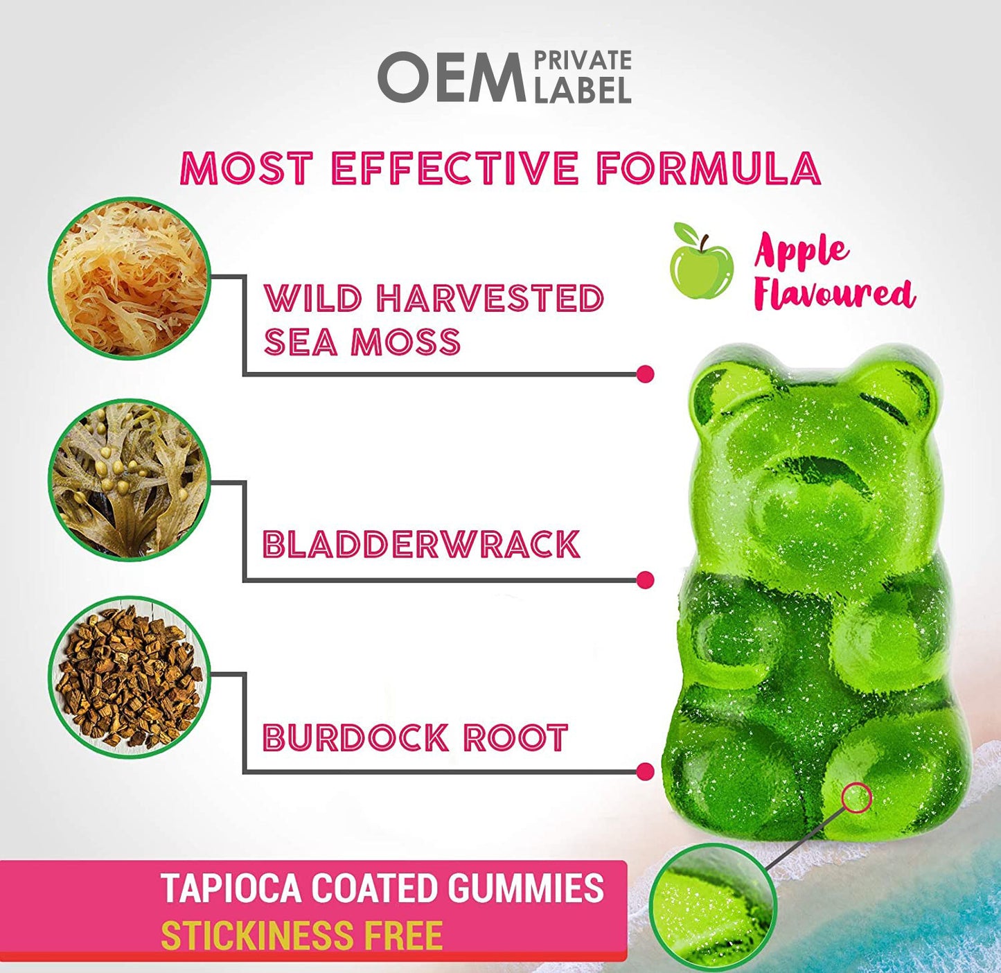 Sea moss supplements Sea moss gummies