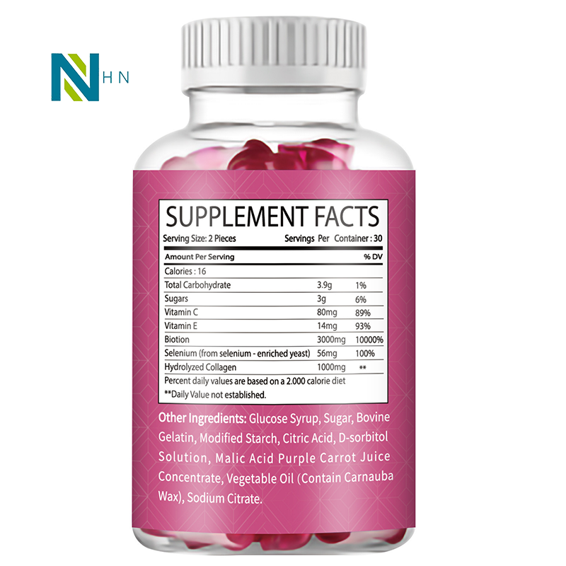 Natural nutrition Collagen gummies