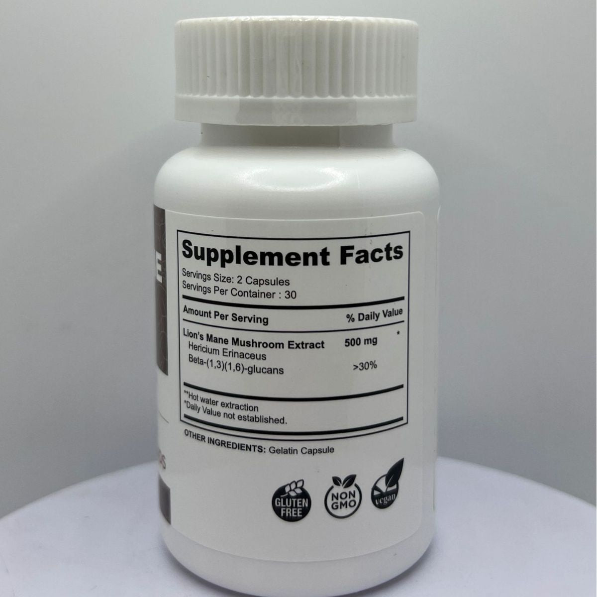 Health supplements lion's mane capsules lion's mane nutrition