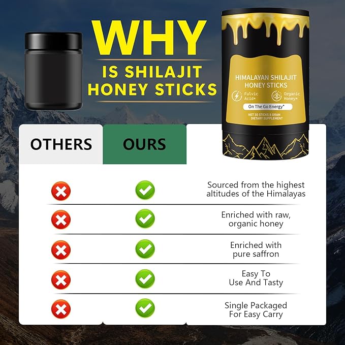 shilajit honey sticks-8g*30sachets