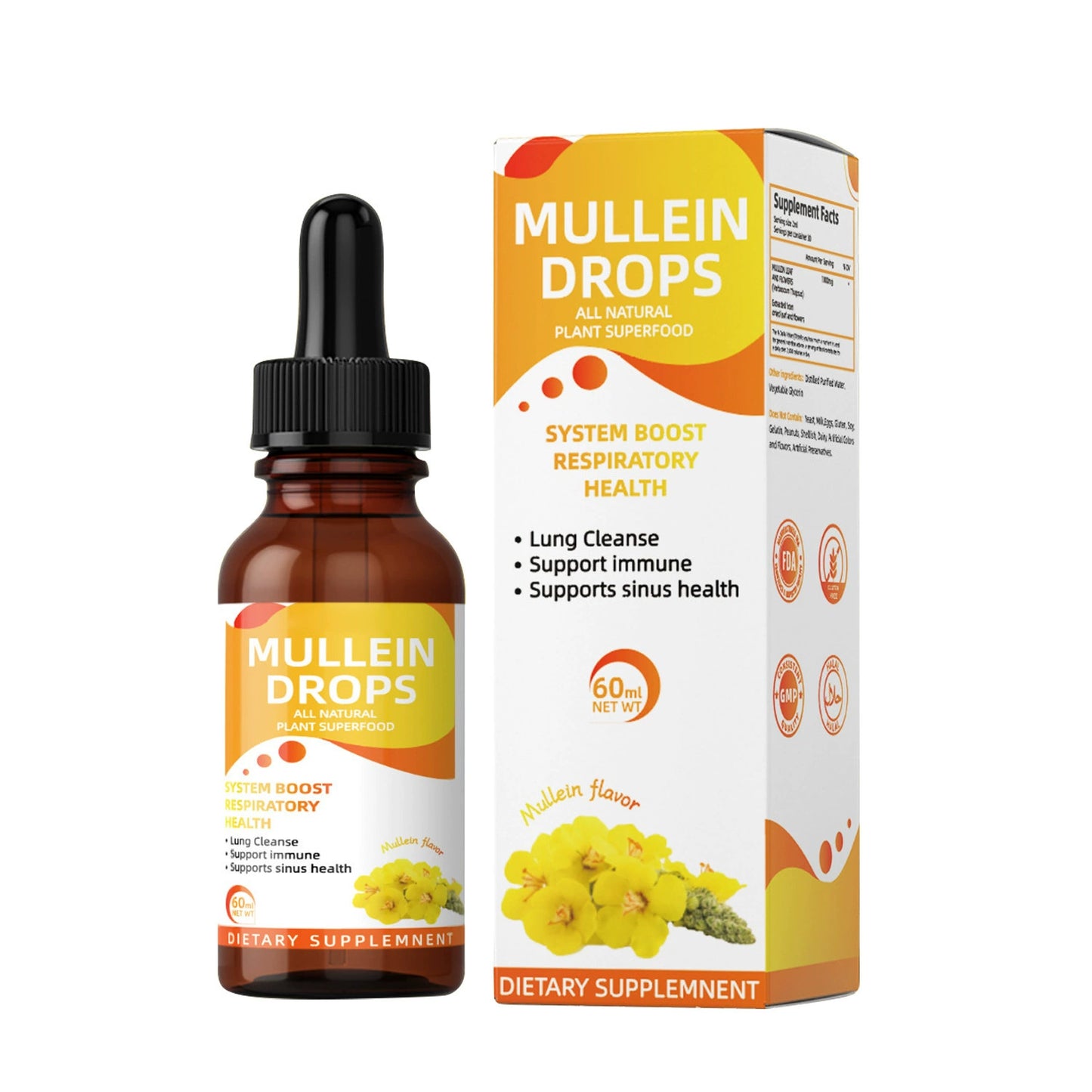 MULLEIN DROPS 60ml