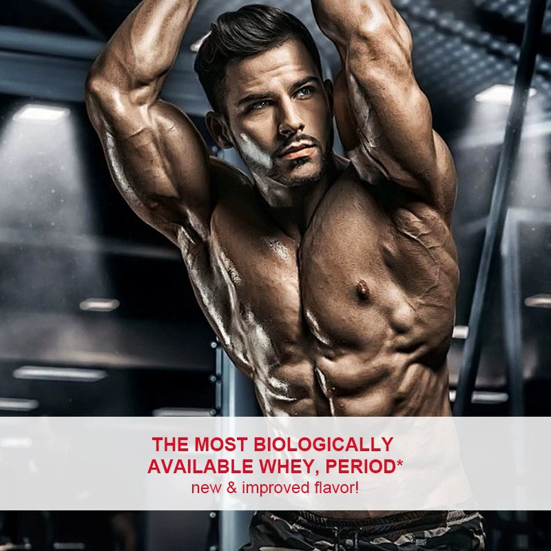 Strawberry whey protein powder