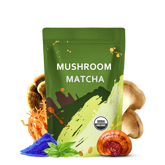 OEM mushroom matcha powder