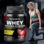 Strawberry whey protein powder