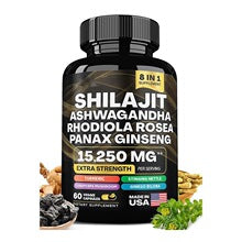 Seamoss capsules and Shilajit Capsules