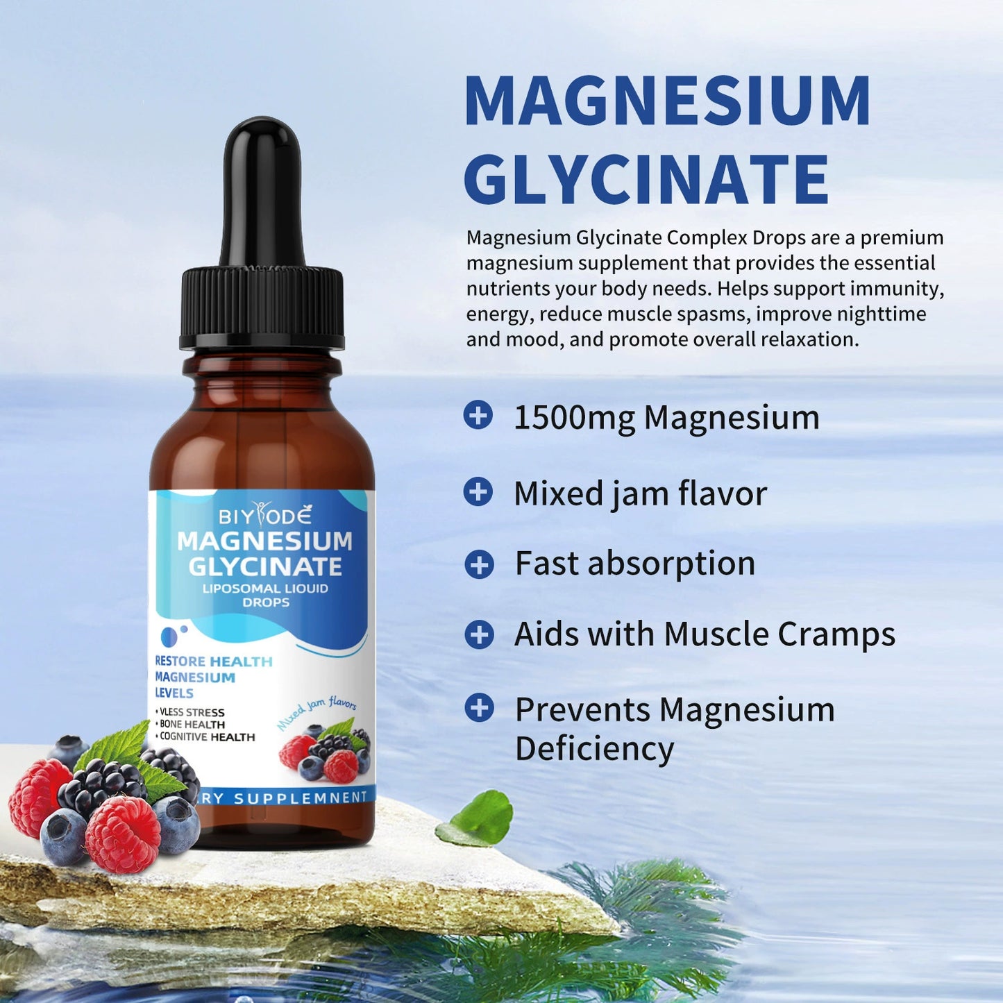 Magnesium Glycinate drops 60ml