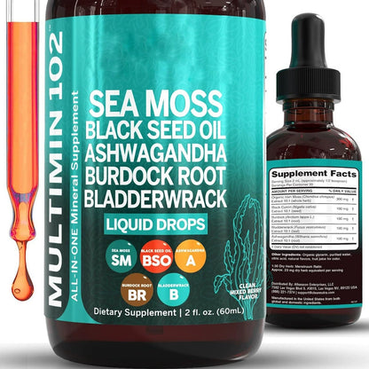 Ashwagandha sea moss drops