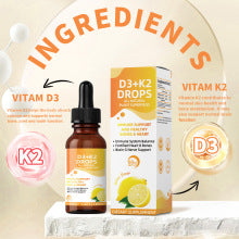 Vitamin d3+k2 drops 60ml