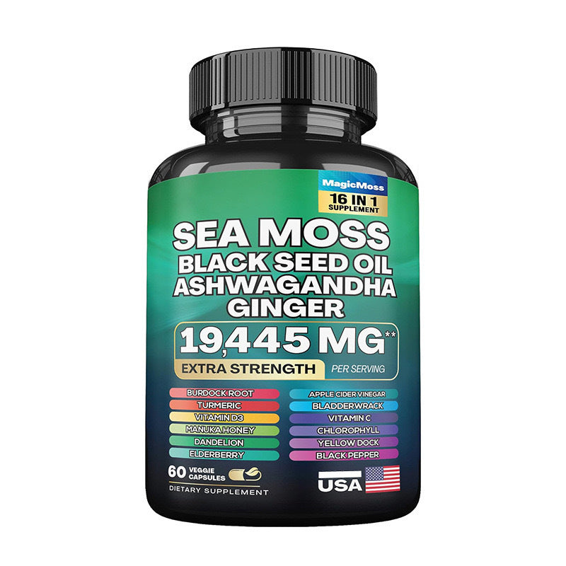 Seamoss capsules and Shilajit Capsules