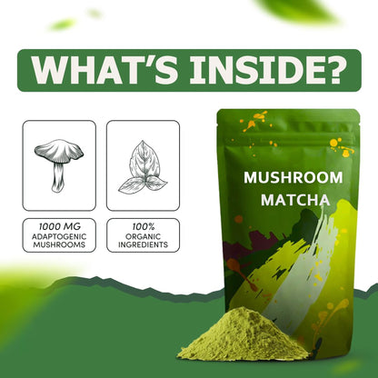 OEM mushroom matcha powder