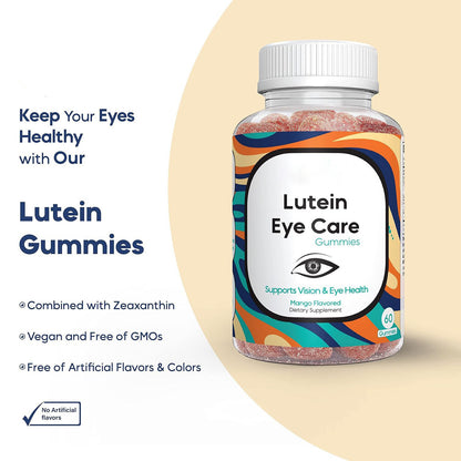 Lutein eye care gummies