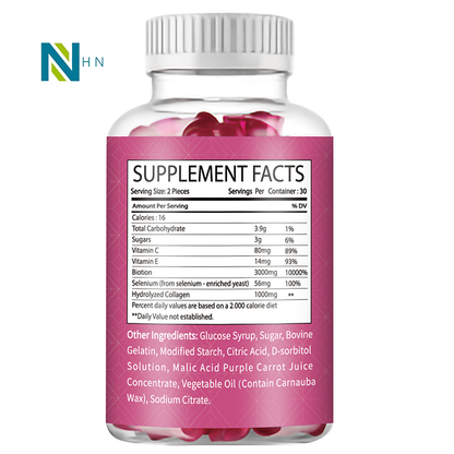 Natural nutrition Collagen gummies