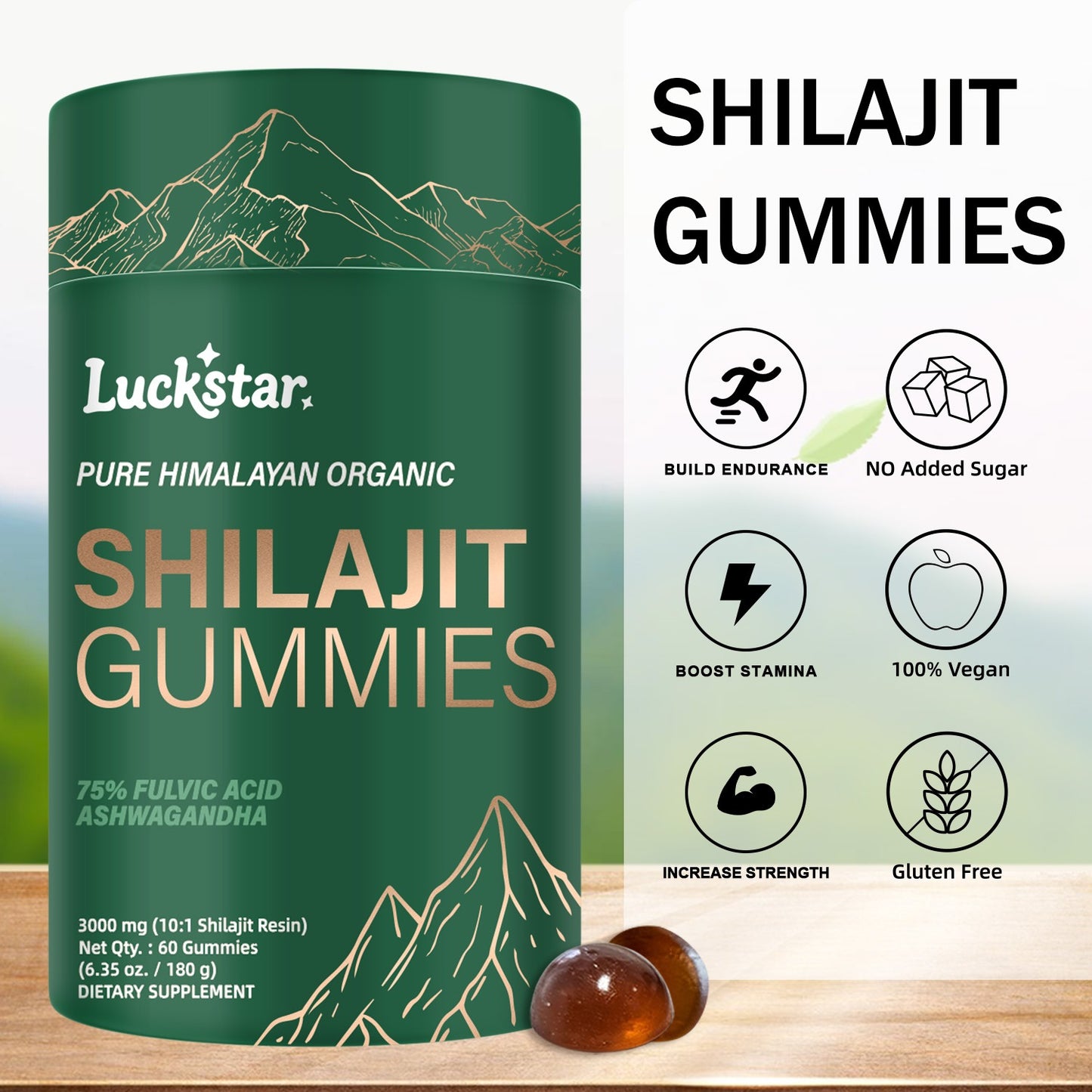 100% Natural Shilaras Silajit Mumie Mum Shilajit Resin